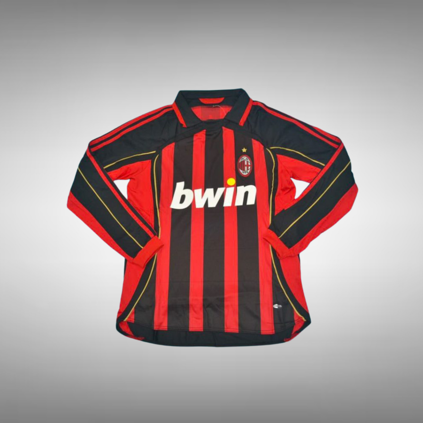 06/07 AC Milan Home Premium Long Sleeve Kit