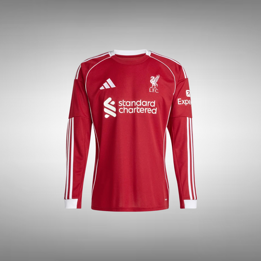 25/26 Liverpool Home Kit LONG SLEEVE